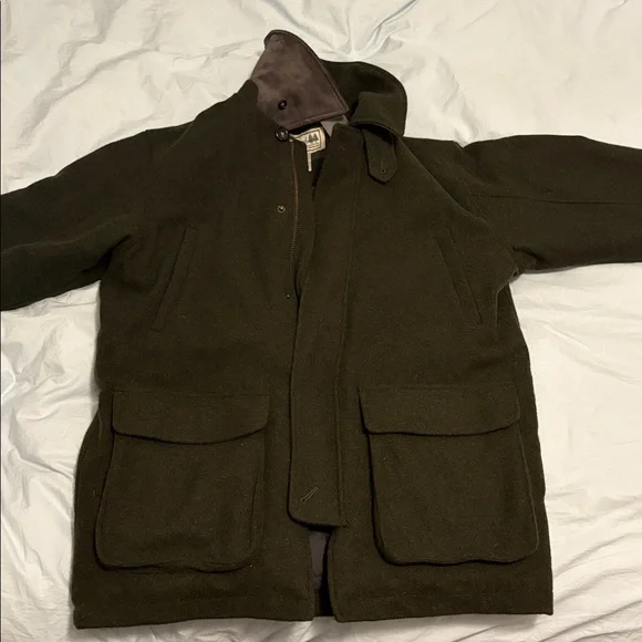 NWT LL Bean Wool Parka - Picture 2 of 16